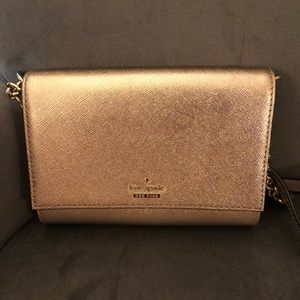 Rose gold kate spade crossbody